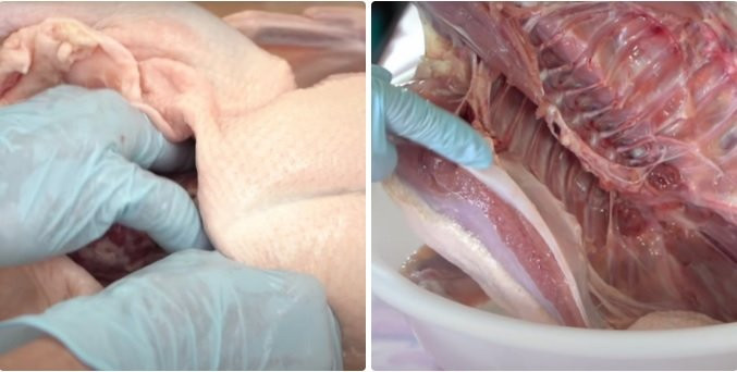 Vit nuong muon thom, khong co mui hoi thi nho dung bo qua buoc nay