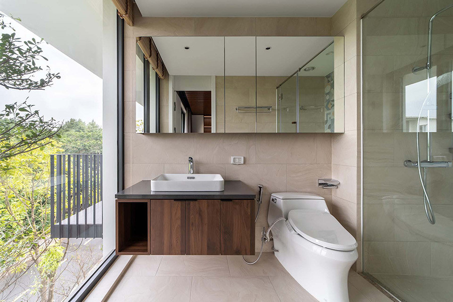 Biet thu 3 tang dep ngo ngang voi y tuong thiet ke tu bui tre-Hinh-16