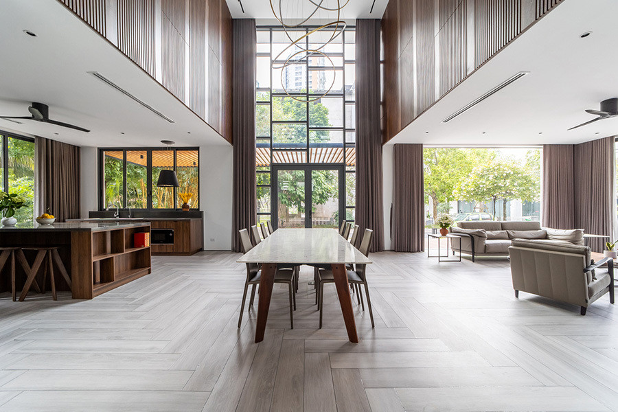 Biet thu 3 tang dep ngo ngang voi y tuong thiet ke tu bui tre-Hinh-7