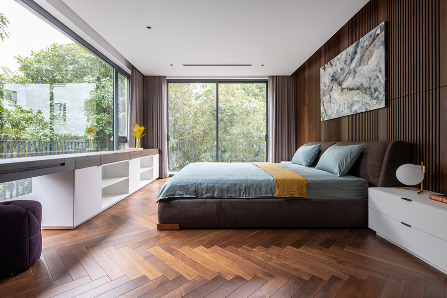 Biet thu 3 tang dep ngo ngang voi y tuong thiet ke tu bui tre-Hinh-13