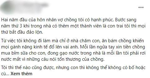 Mai me tinh nhan luc con nam vien, 4 nam sau chong tra gia dat