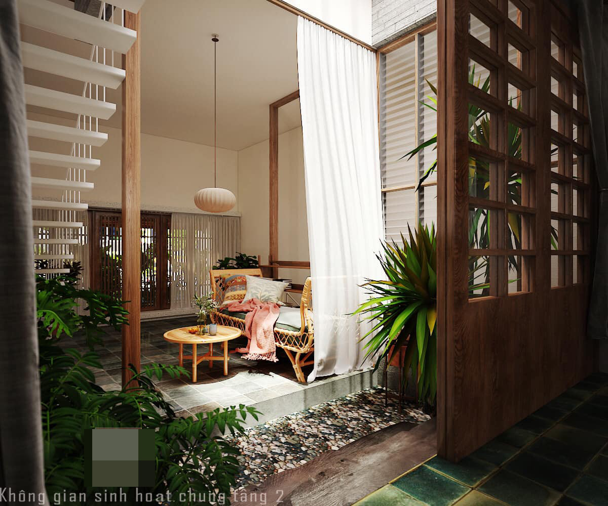 Phong vị thu đất Bắc trong ngôi nhà phố Nha Trang ảnh 1