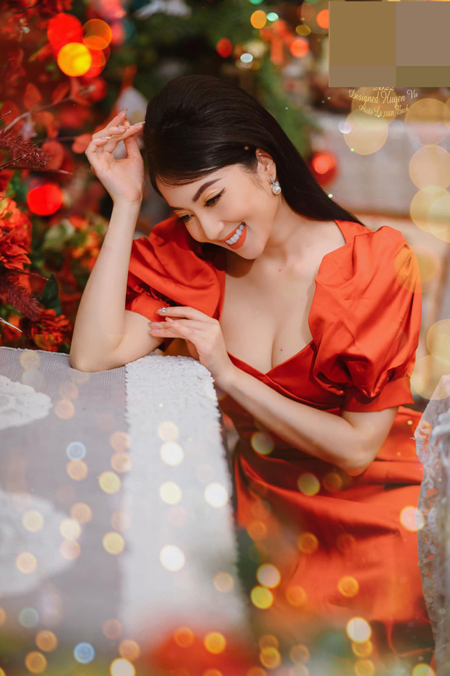 Hình ảnh đời thường xinh đẹp của nữ biên tập viên.