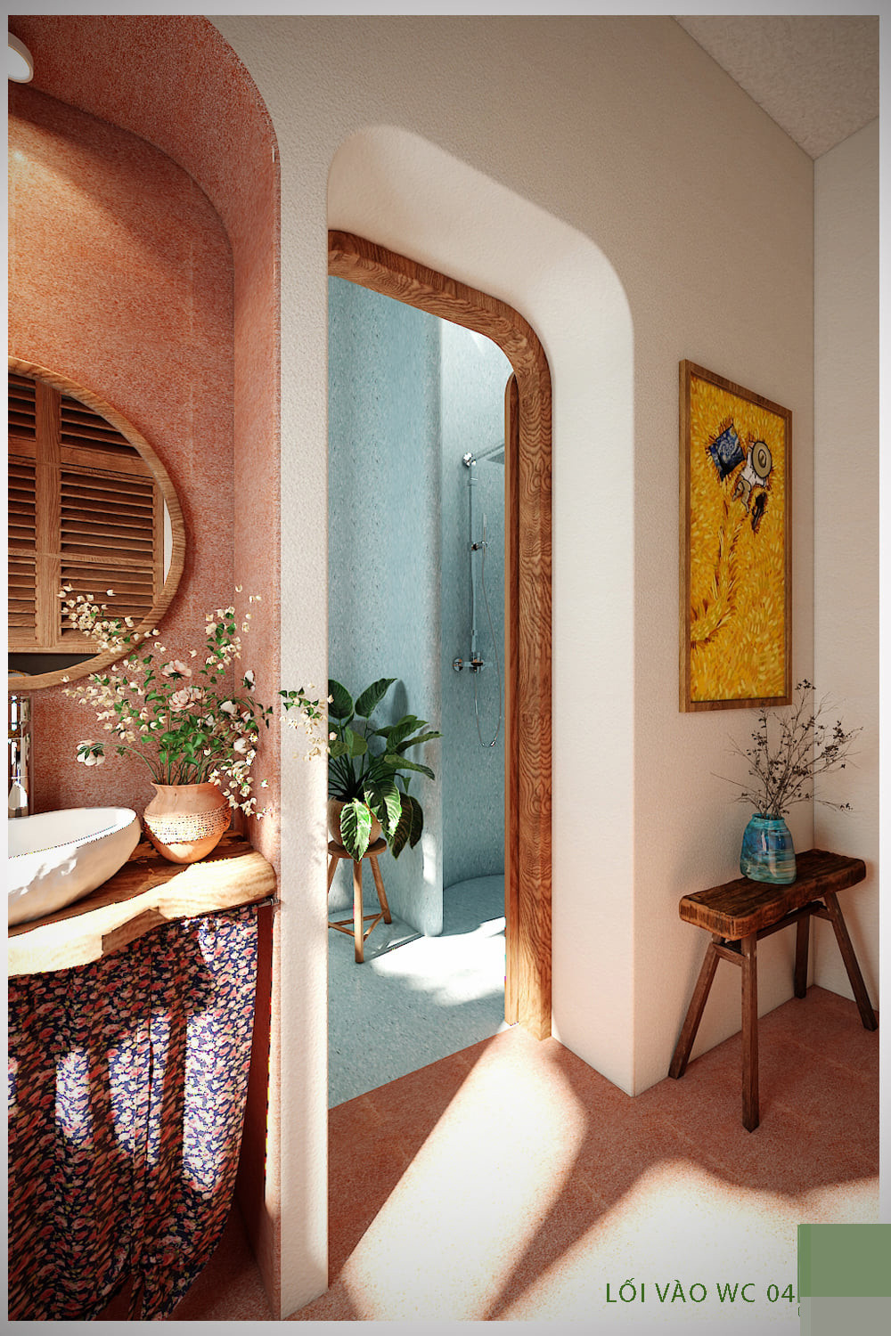 Không gian mộc mạc với ngói đỏ trên tầng áp mái của cặp đôi Sài Gòn ảnh 8