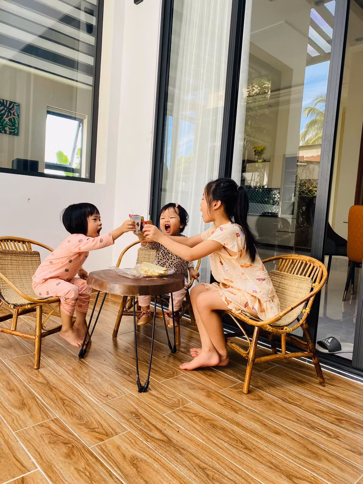 Nha mai Thai rong 170m2 o Gia Lai co vuon rau nho xinh muot mat-Hinh-12