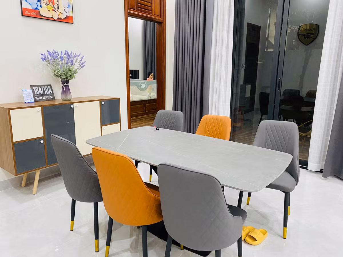 Nha mai Thai rong 170m2 o Gia Lai co vuon rau nho xinh muot mat-Hinh-5