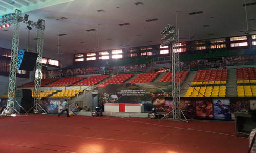 Sự cố sập trần Nhà thi đấu Phan Đình Phùng, TP HCM tại giải cầu lông VN mở rộng có nhiều quốc gia và vùng lãnh thổ tham dự đêm 2/9 được xem là nghiêm trọng ở cấp độ 1 giải đấu quốc tế.