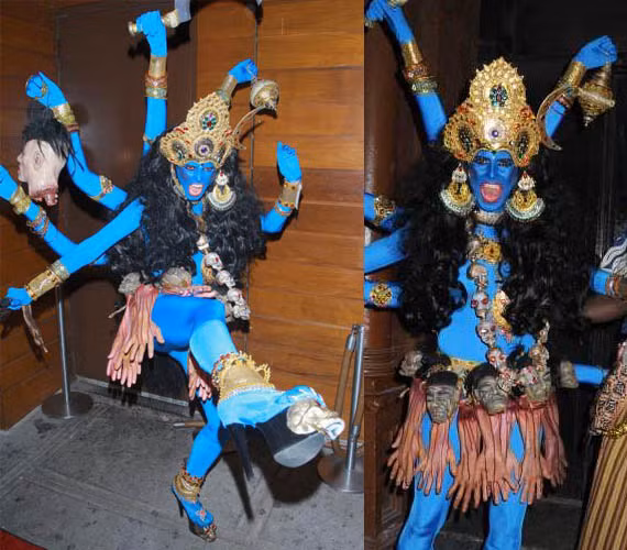 Năm 2008, Heidi Klum biến hình thành nữ thần hủy diệt Kali của đạo Hindu và ý tưởng này không được cộng đồng người Hindu tán thưởng, đồng thời họ yêu cầu Klum xin lỗi vì đã hóa thân thành một hình tượng thiêng liêng của họ. “Nữ thần Kali được những người theo đạo Hindu sùng kính và hình ảnh của bà chỉ có ở trong các đền, miếu chứ không phải trong các hộp đêm với đám đông lộm nhộm” – một người đứng đầu đạo Hindu nói.