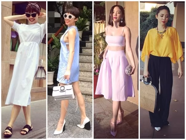 Fan hâm mộ Tóc Tiên dễ dàng nhận thấy nữ ca sĩ hải ngoại chuộng phong cách sexy mạnh mẽ. Tóc Tiên kết hợp phong cách gợi cảm và cá tính rất ăn ý, tạo thành đặc trưng riêng khó nhầm lẫn ở cô ca sĩ xinh đẹp so với nhiều icon thời trang Vbiz.