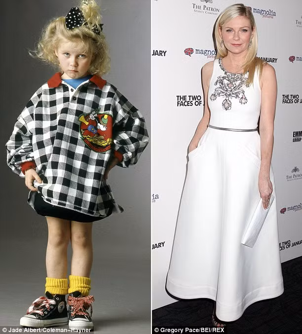 Kirsten đã 32 tuổi và được cả thế giới biết tới với vai diễn trong loạt phim "Spider Man" (Người Nhện).