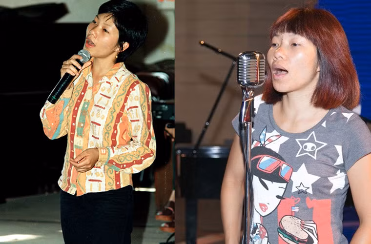 Từng có một thời Trần Thu Hà để tóc ngắn, nhưng khuôn mặt của cô được mọi người nhận xét là hợp với mái tóc dài hơn.