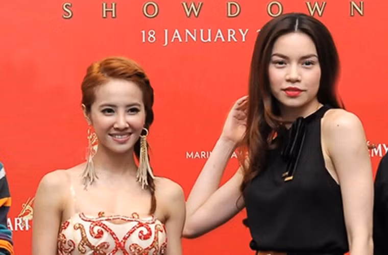 Nhan sắc quá rực rỡ của bà mẹ một con - Hà Hồ - đã làm cho ngôi sao nổi tiếng châu Á Thái Y Lâm bị lu mờ. Chiều cao nổi bật cộng với vẻ kiêu sa lộng lẫy, Hà Hồ khiến cho Y Lâm bị lép vế khi cùng đọ sắc trên thảm đỏ tại Singapore.