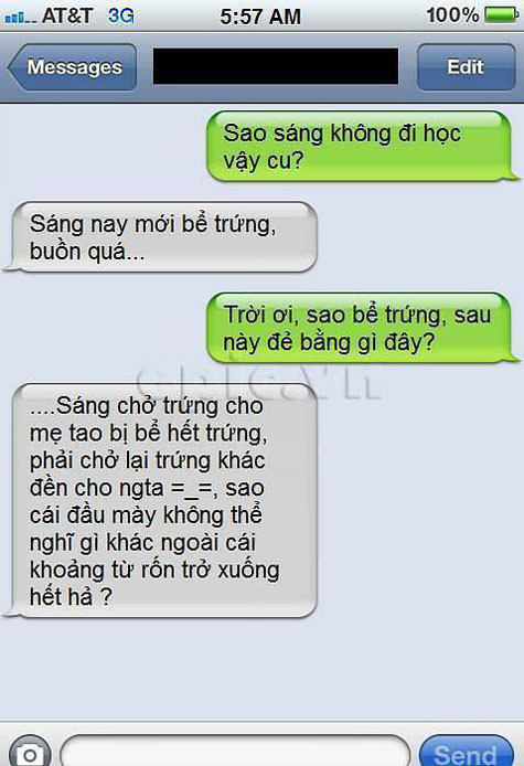 Đầu óc đen tối.