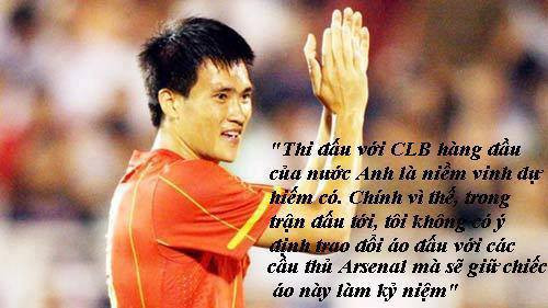 Cũng có không ít fan lên tiếng bênh vực Công Vinh và cho rằng thông điệp Công Vinh muốn gửi đến là anh trân trọng trận đấu đáng nhớ này nên muốn giữ kỷ niệm chiếc áo đấu của mình như một kỷ vật vô giá...