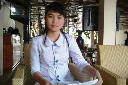 Dược sĩ Trần Thị Kiều Oanh. Ảnh: C.H.