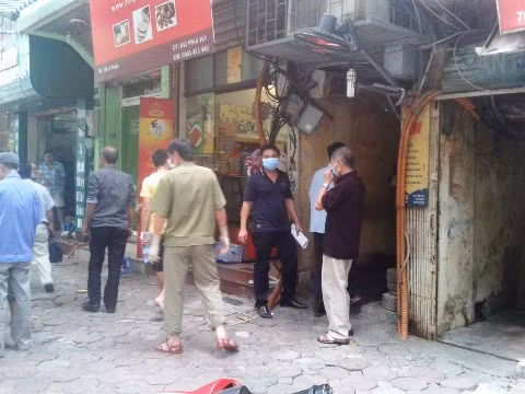 Ngõ 78 nơi phát hiện sự việc.