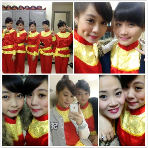 Kiều Anh còn có niềm đam mê với các điệu múa dân gian truyền thống.