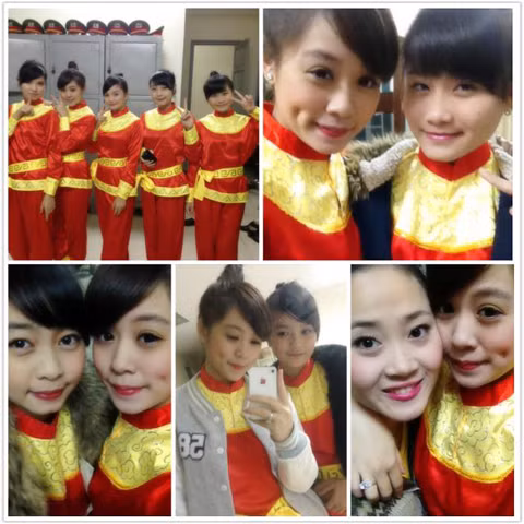 Kiều Anh còn có niềm đam mê với các điệu múa dân gian truyền thống.