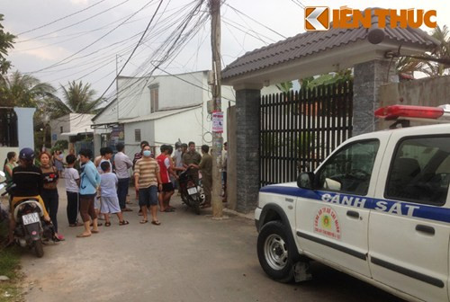 Công an phường Tăng Nhơn Phú A, quận 9 đã bố trí lực lượng phong tỏa 2 đầu hẻm của tuyến đường 160...