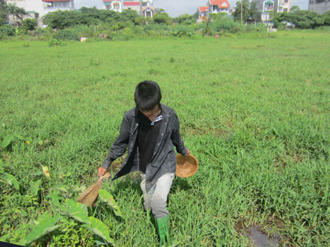 Người nào cẩn thận hơn thì đi ủng.