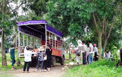 Khu vực phát hiện xác của một trong 2 kẻ trộm chó bị chết đuối sáng ngày 17/7.