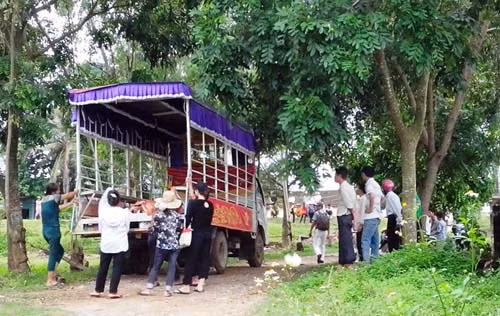 Khu vực phát hiện xác của một trong 2 kẻ trộm chó bị chết đuối sáng ngày 17/7.