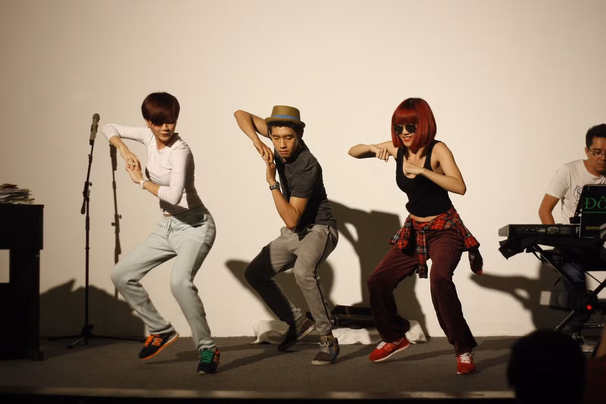 Bee.T tập luyện hăng say để chuẩn bị tung hoành trên sân khấu The voice.