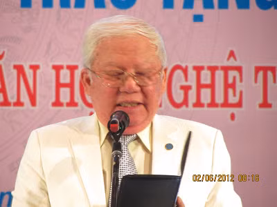 Nhạc sĩ - nhà lý luận phê bình âm nhạc Hồ Quang Bình.