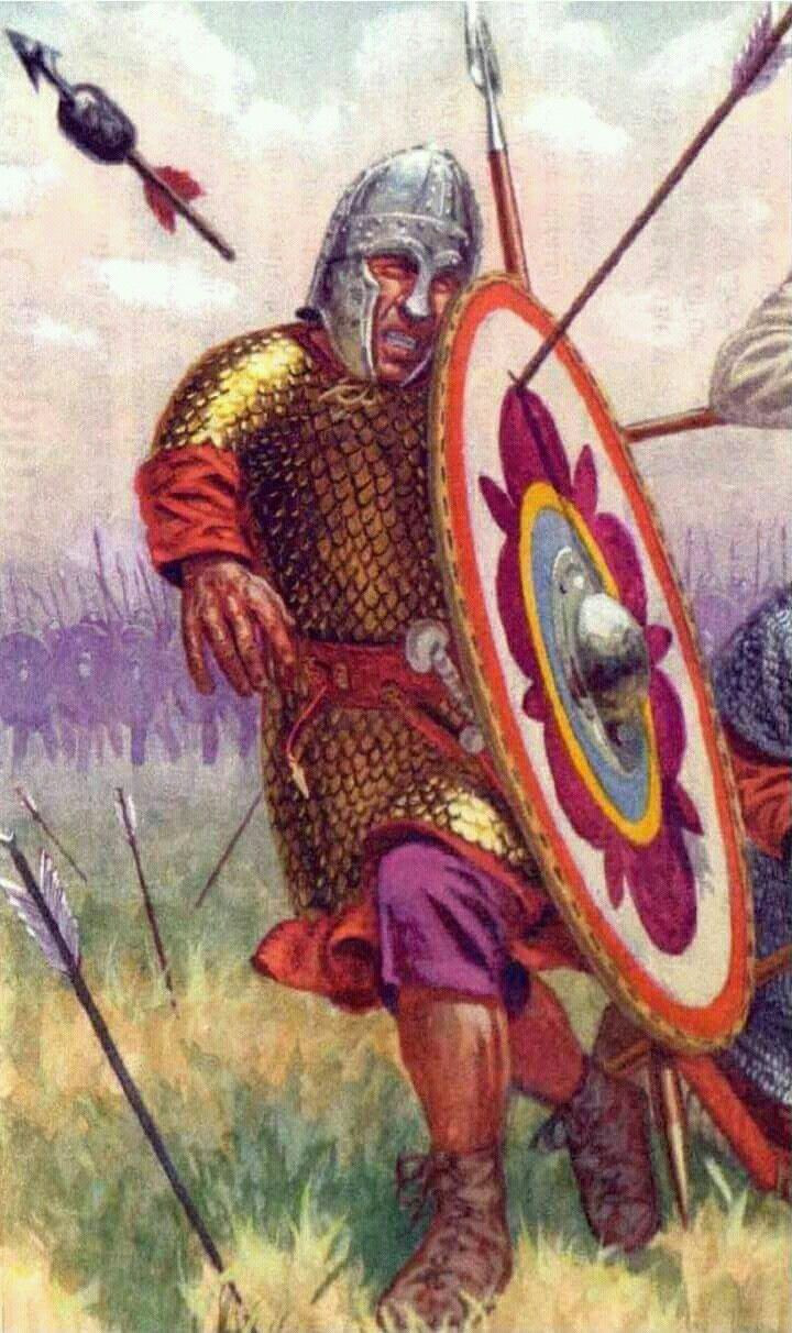 Khi lâm trận, binh lính La Mã có thể gắn một vài plumbata sau khiên chắn. Họ sẽ cầm nó để phóng vào kẻ thù khi gặp thời điểm thích hợp.