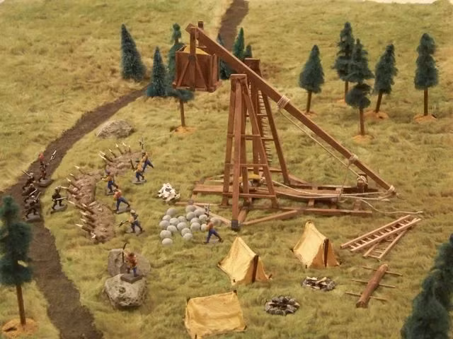 Thời hoàng kim của máy ném đá onager cũng kết thúc cùng sự suy vong của đế chế La Mã. Bước sang thời Trung cổ, nó đã phải chuyển giao vai trò chủ đạo trong các cuộc công thành cho máy ném đá trọng lực trebutchet.