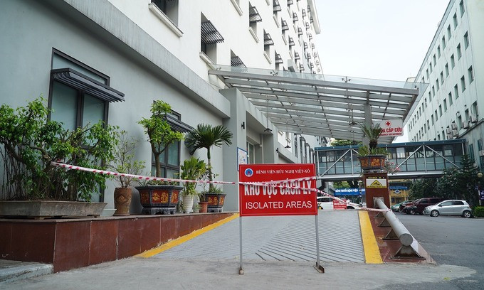 Phong toa khoa Cap cuu, Benh vien Huu nghi Viet Xo