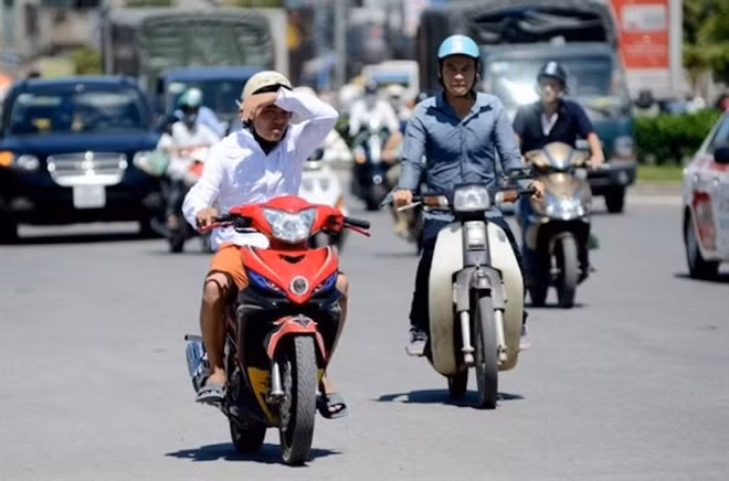 Nang nong tren 39 do C o Bac Bo keo dai den het tuan