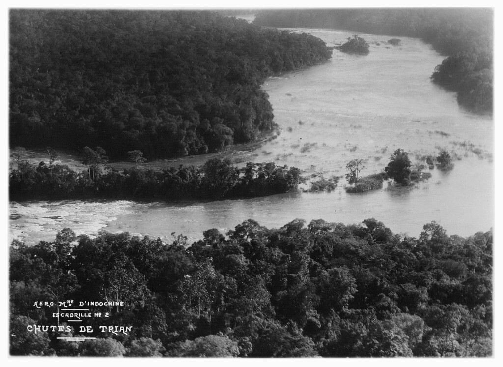 Thác Trị An ở Đồng Nai.