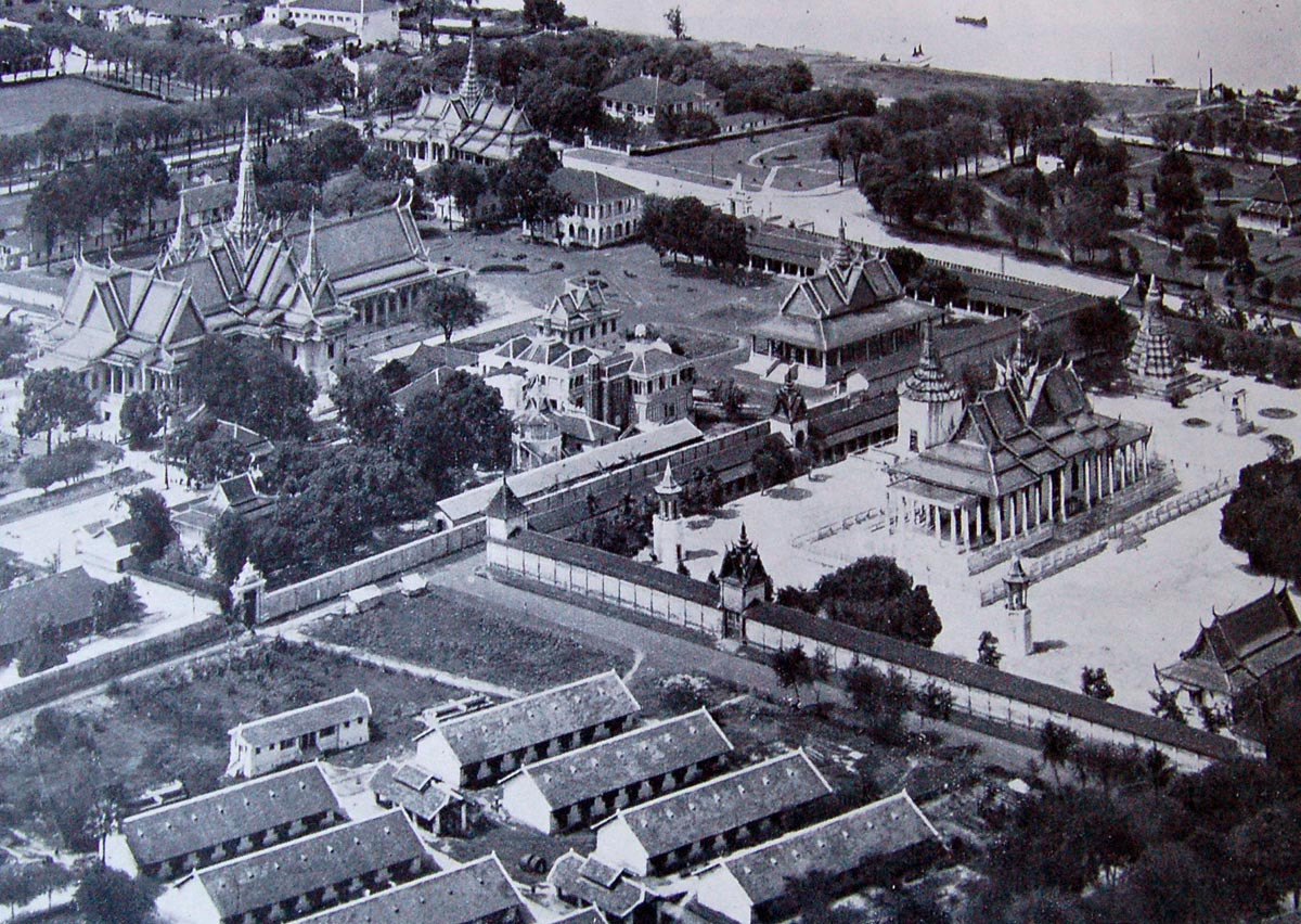 Một bức ảnh Hoàng cung Phnom Penh được chụp năm 1929.