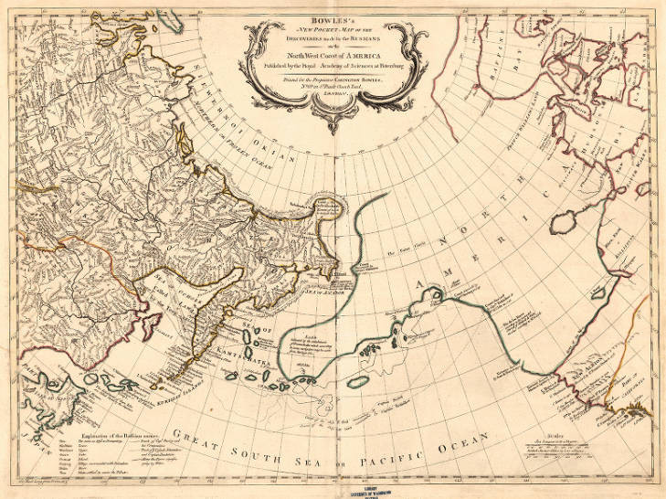 Năm 1828, Bering đã cho tàu đi vào một eo biển hẹp ngăn cách Sibiria và Alaska. Sau này eo biển được đặt theo tên ông, eo biển Bering.