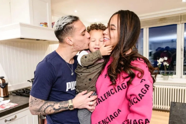 Rosilene và Antony có một con trai.