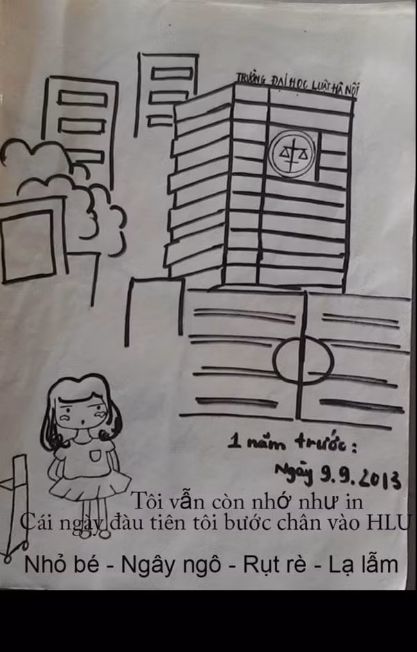 Bắt đầu bằng những lo lắng suy tư, chờ điểm thi đại học cho tới ngày đầu tiên nhập trường. Những cảm xúc đó dường như là chuyện ngày hôm qua. Những ngày nhập học, mọi bỡ ngỡ ban đầu cũng dần qua đi. Hải Anh cũng giống như bao bạn bè khác đều có những buồn vui dưới mái trường này.