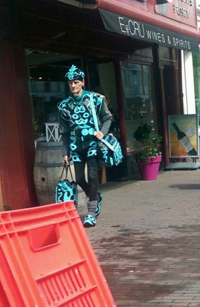 Nổi bật trên phố.