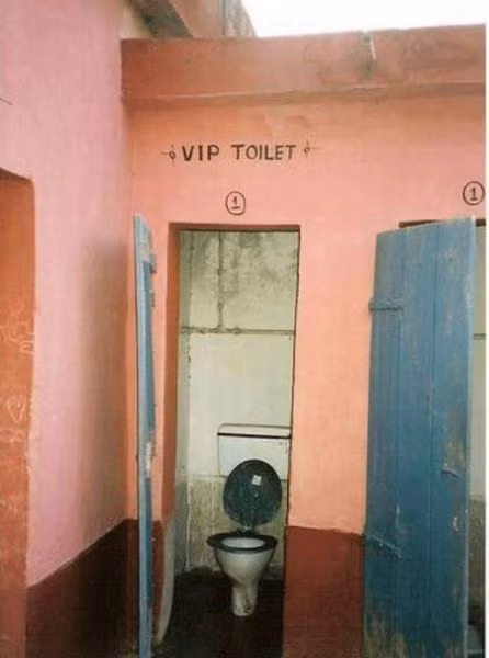 Toilet dành cho VIP?