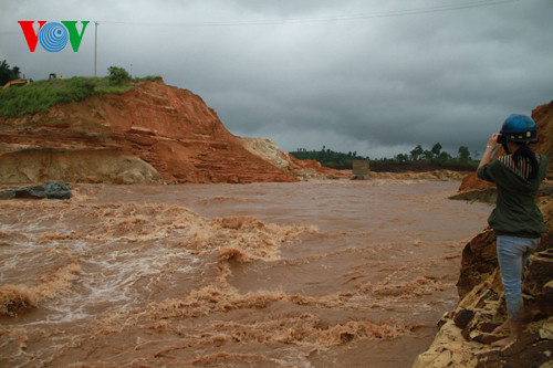 Thủy điện Ia Krêl 2 bị vỡ lần hai vào tháng 8/2014.
