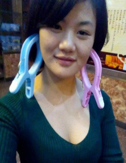 "Trang sức" kẹp tai "hàng khủng".