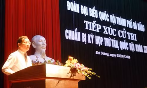 Chủ tịch Ủy ban MTTQ VN TP Đà Nẵng Nguyễn Mạnh Hùng. Ảnh: HC