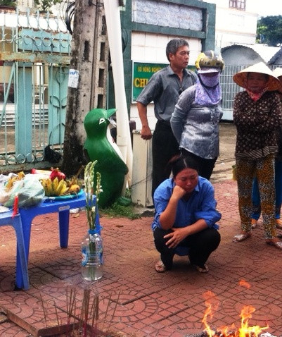 'Nhà ngoại cảm' của đoàn tìm hài cốt.