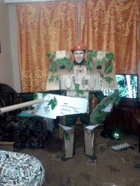 Chuẩn bị ra trận.