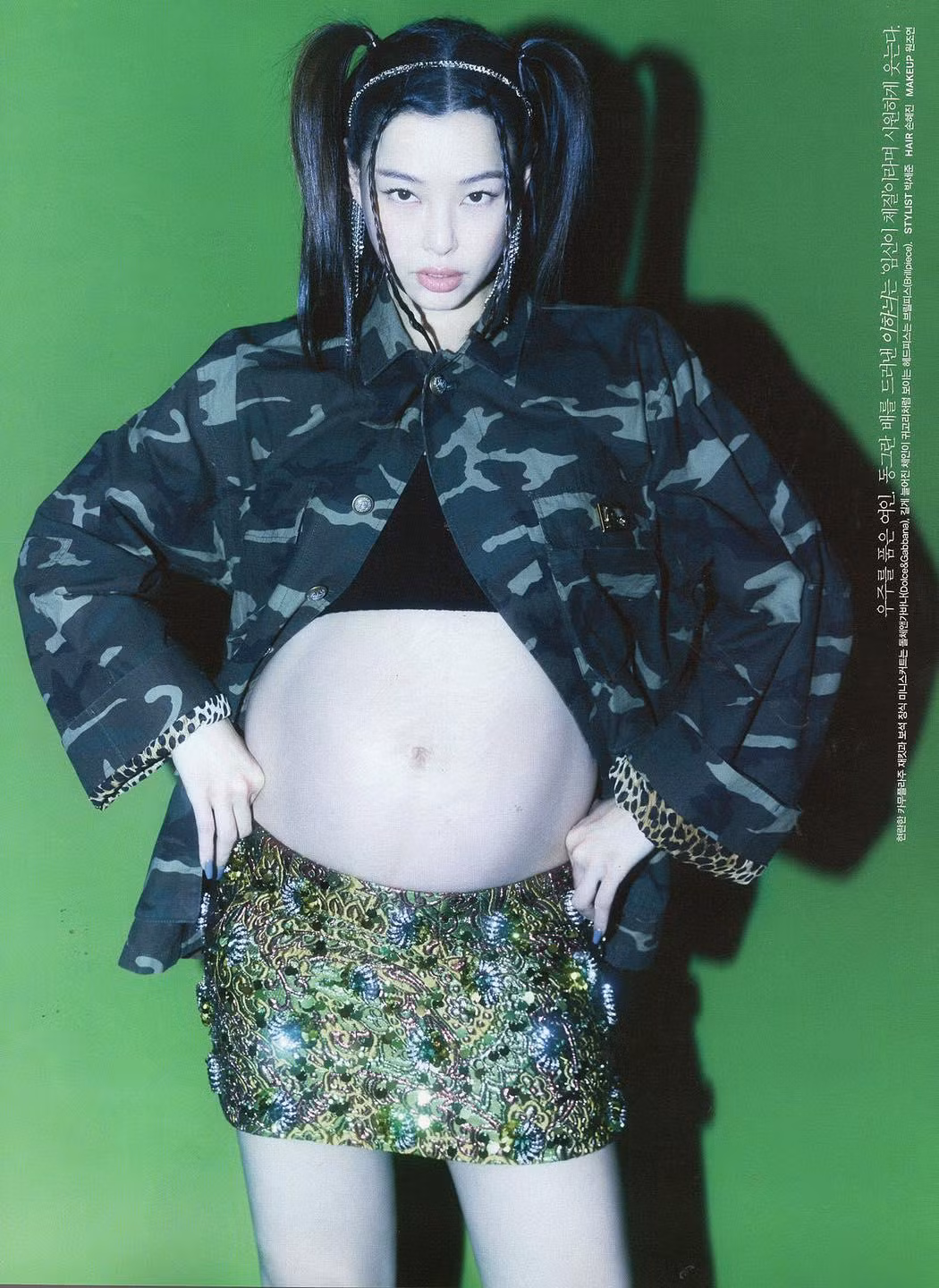 'Hoa hau cua cac hoa hau' Honey Lee trong ra sao khi bau bi?-Hinh-13