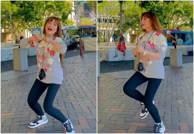 Thanh Ha nhay cuc nhi nho, hoa teen girl khi yeu Phuong Uyen