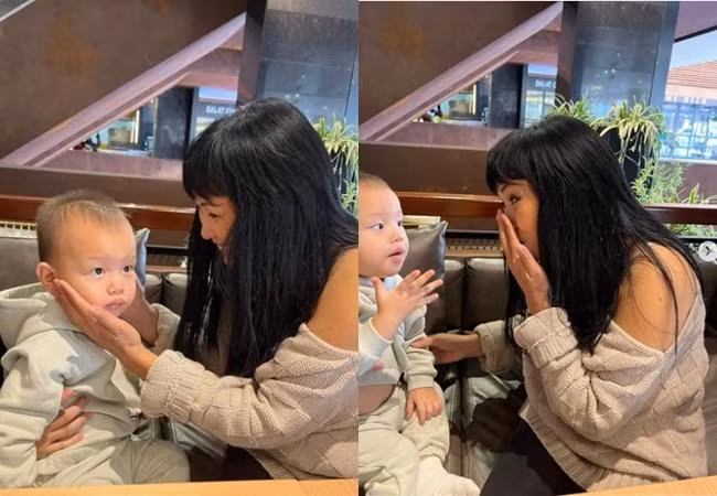 Ho Ngoc Ha 'bat luc' hanh dong cua Leon moi khi gap nguoi la