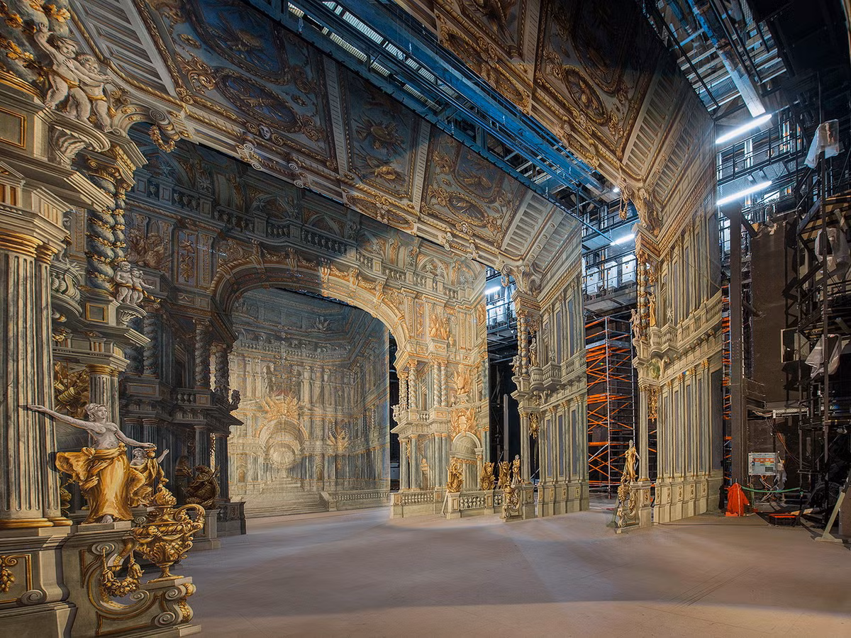 Một số hình ảnh khác về nhà hát opera Margravial. Ảnh: Bayreuth-wilhelmine.de.