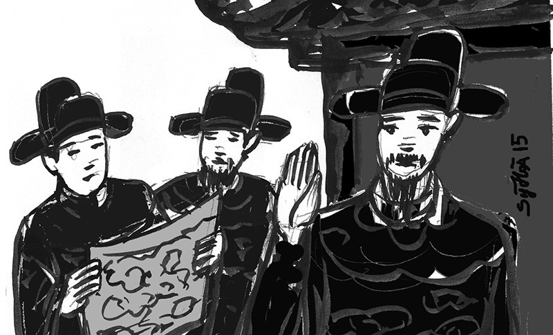 Nha Le thanh lap, Nguyen Trai bi doi xu te bac ra sao?