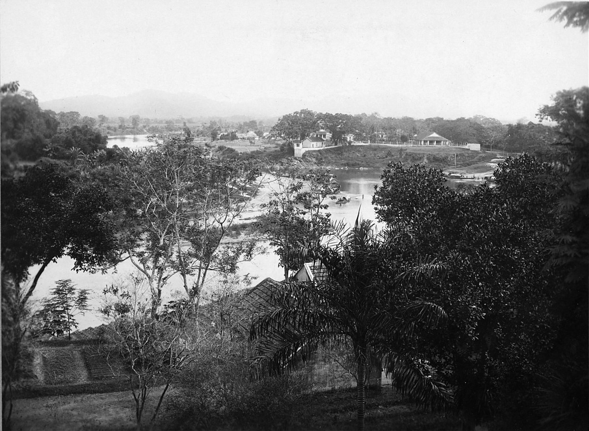 Một góc tỉnh lỵ Thái Nguyên.